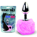 FeelzToys Bunny Tails 兔子尾巴金屬肛塞(粉紅色) 5092