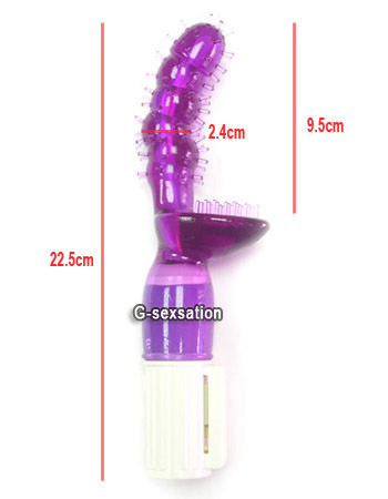 BoumBoum 般般仙人掌型震動器(透明紫色)